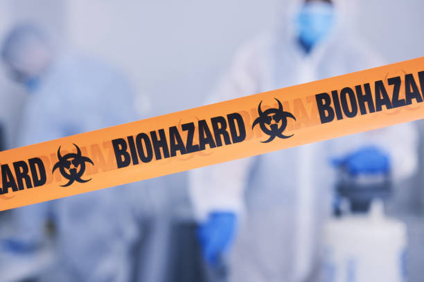 Professional Biohazard Cleanup technician working in Bristol, IN